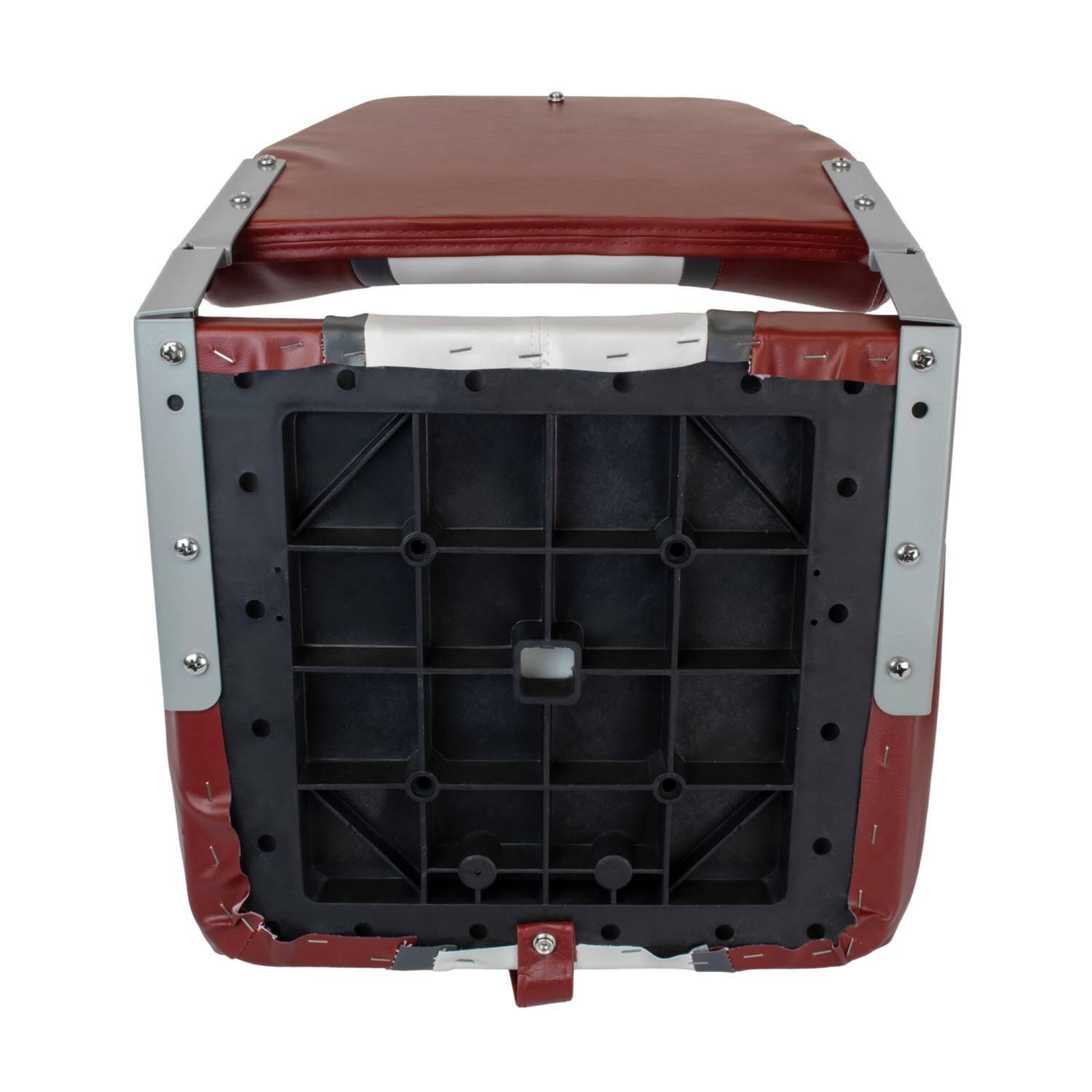 Waterside Captain Deluxe Boatseat - Rood/Wit - Bootstoel 4/5