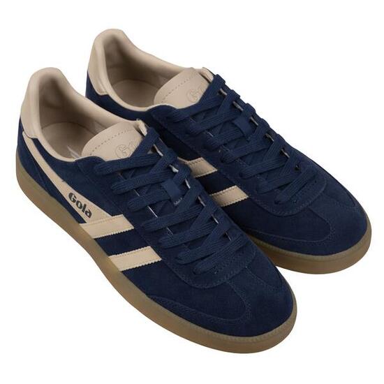 Gola Viper Schuhe Sneakers grau cement Herren Velour CMB735