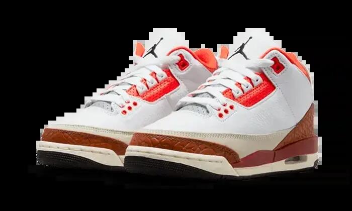 Scarpe - basket - retro - air jordan 3 - black/marstone 2/3
