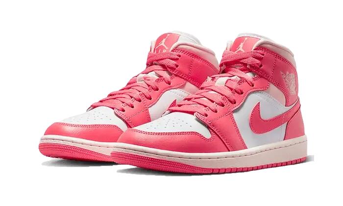 Air Jordan 1 Mid Strawberries And Cream 2/3