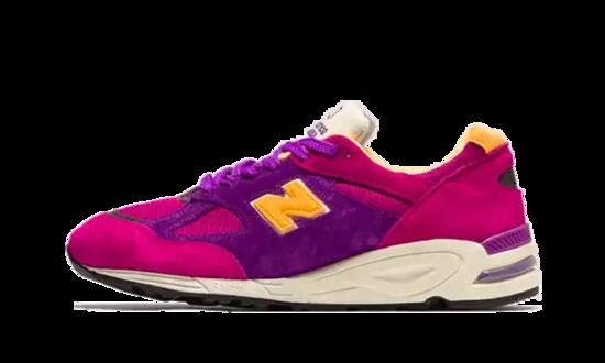 Zapatillas - Running - Made in USA - 990v2 - Morado/Amarillo