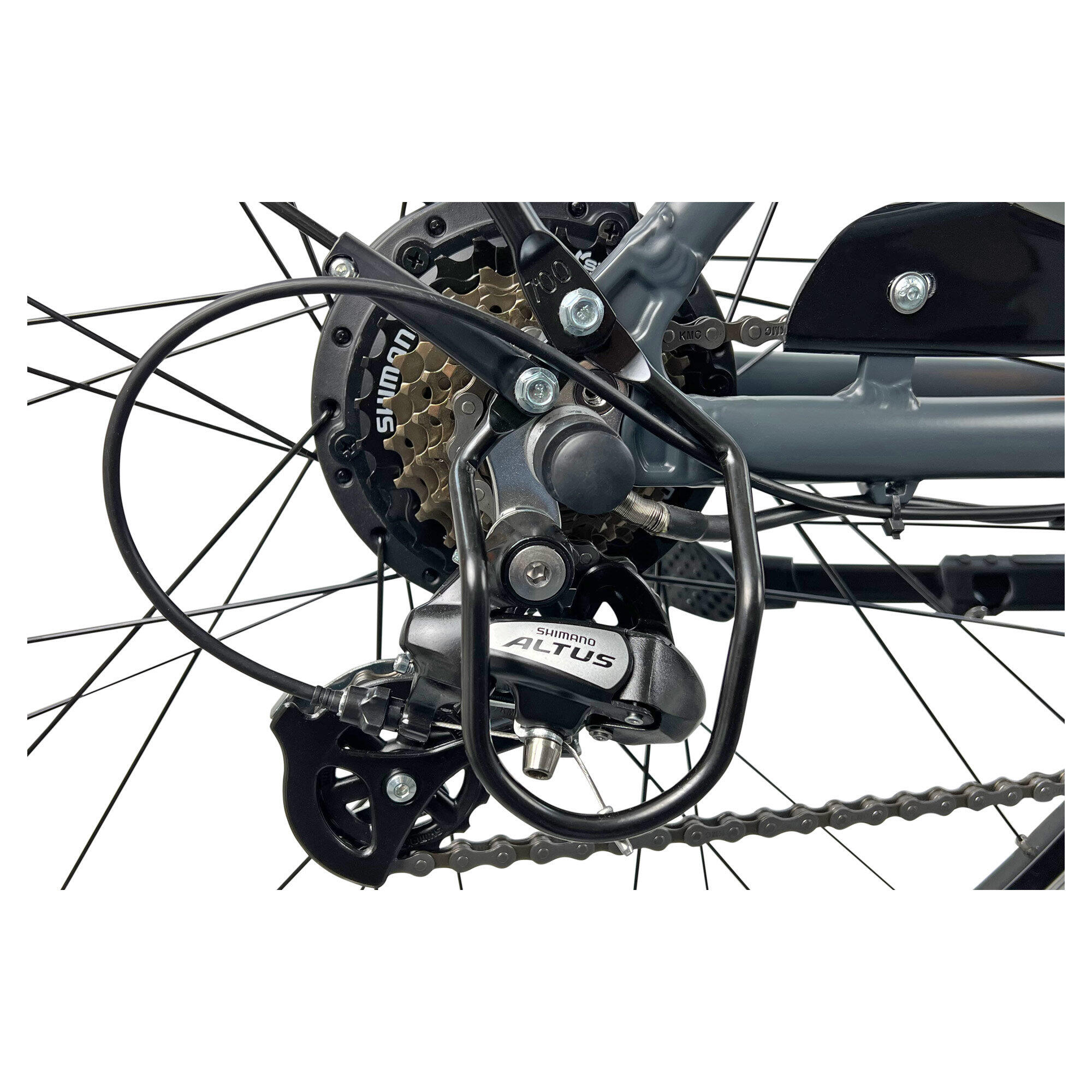LLOBE City E-Bike 28" COUNTY, anthrazit 3/7