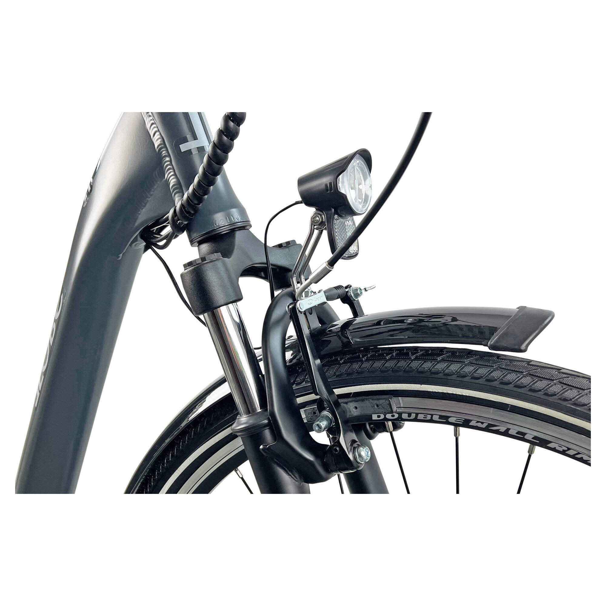 LLOBE City E-Bike 28" COUNTY, anthrazit 4/7