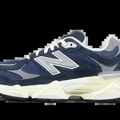 Unisex - Casual - Shoes - Laceless? No, Laced, Classic 9060 - Navy/White/Grey