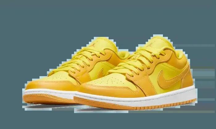 Zapatillas - lifestyle - unisex - Air Jordan 1 Low - amarillo/blanco 2/3
