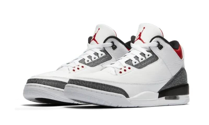 Air Jordan 3 Retro SE Fire Red Denim (2020) 2/4