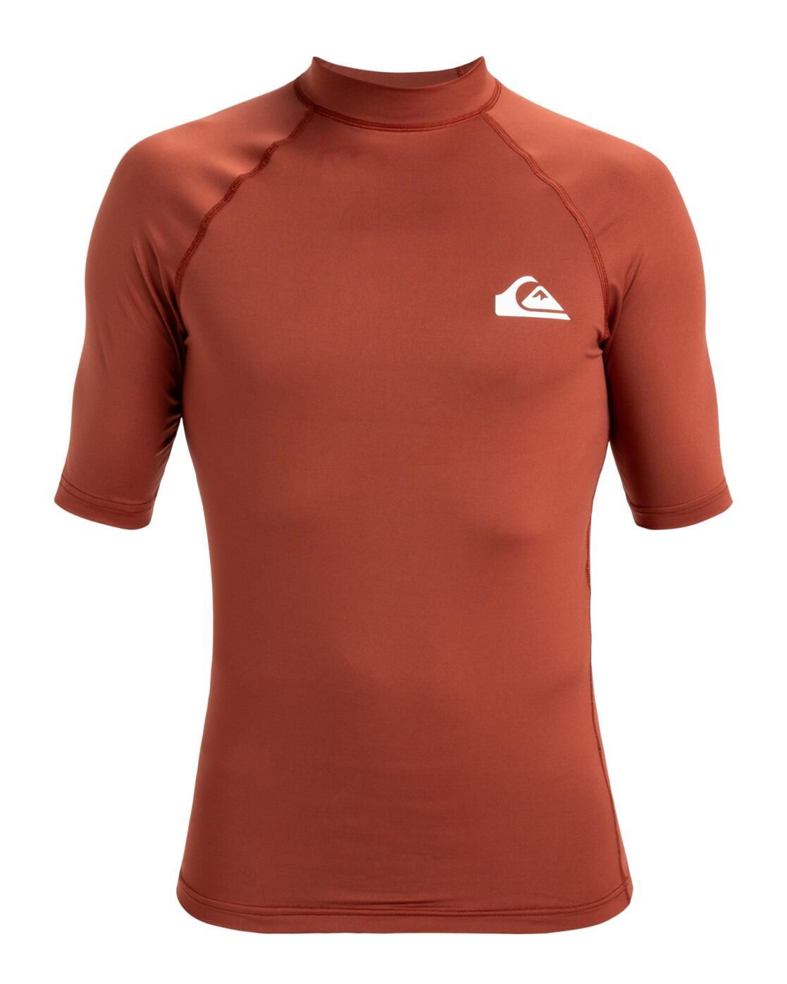 Quiksilver Kurzärmliges Surf-T-Shirt mit UPF 50 EVERYDAY Braun Herren