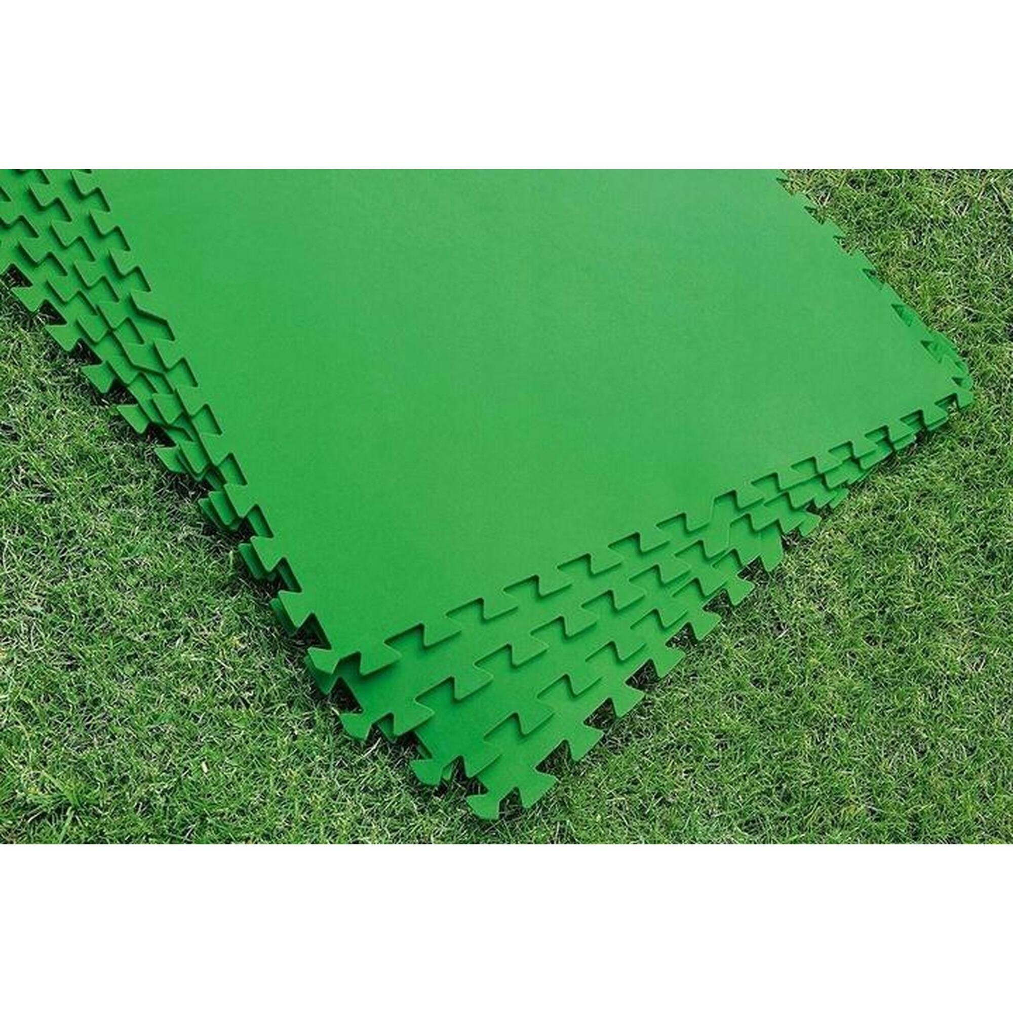 Set suport izolant de piscina, din spuma, 8 bucati, 81 x 81 cm