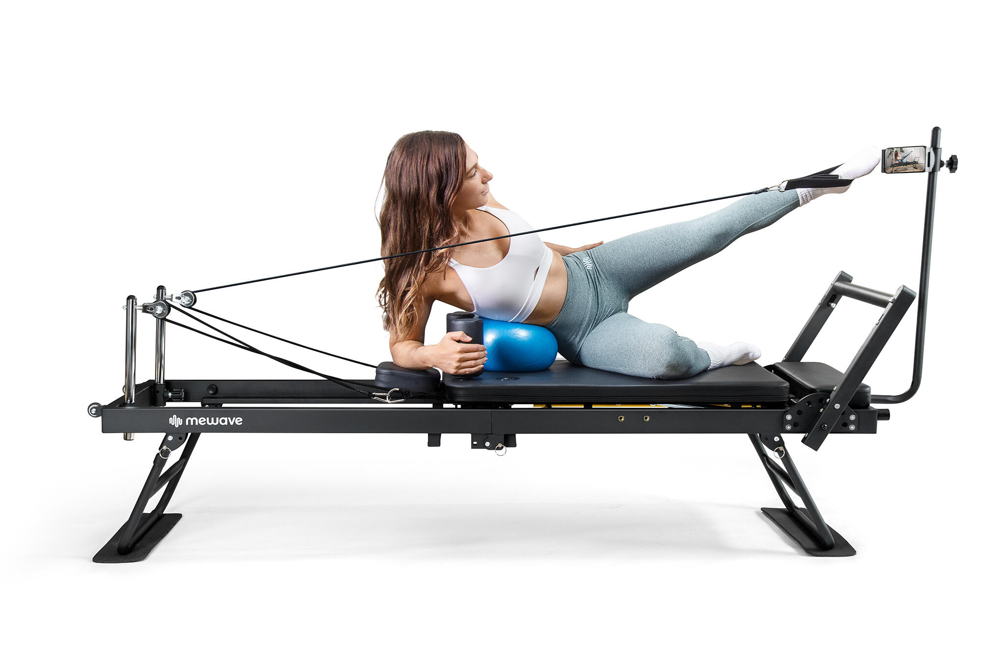 Pilates Reformer Pro – Pliabil – Negru