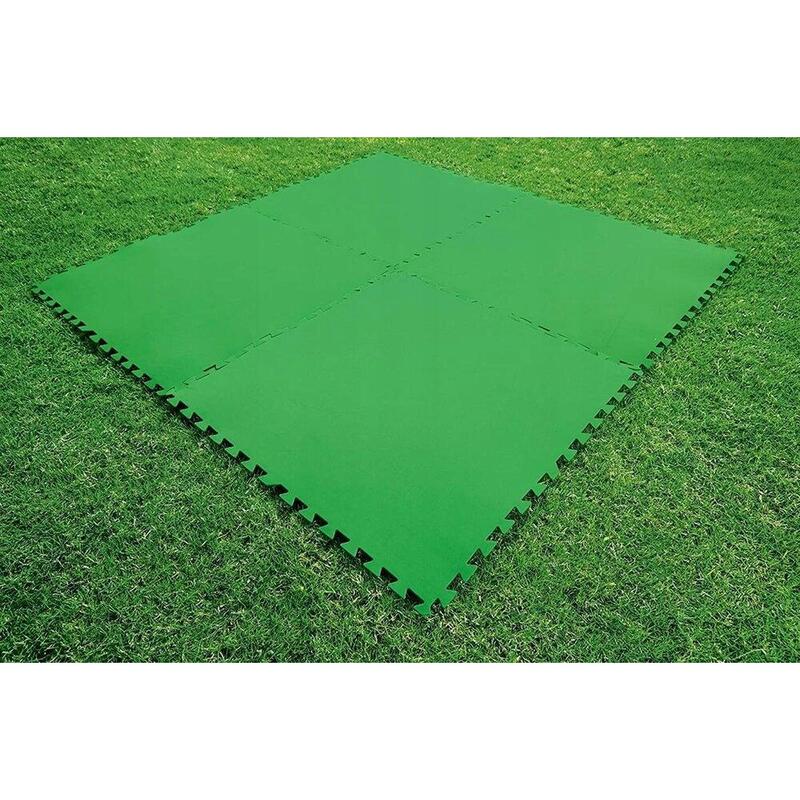 Set suport izolant de piscina, din spuma, 8 bucati, 81 x 81 cm