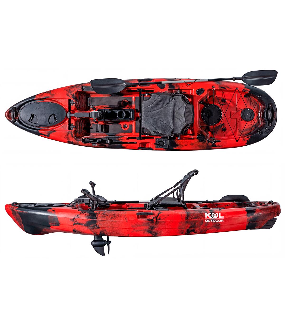 Caiaque de pesca com pedais Tarpon Propel 320 (316 x 86 cm) 2/6