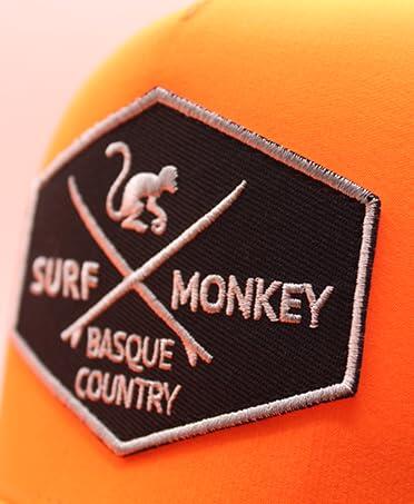 Casquette trucker - 6 panneaux / Adulte / Taille unique (Orange fluo) 3/3