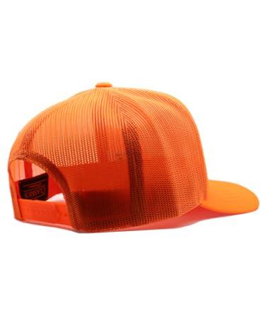 Casquette trucker - 6 panneaux / Adulte / Taille unique (Orange fluo) 2/3