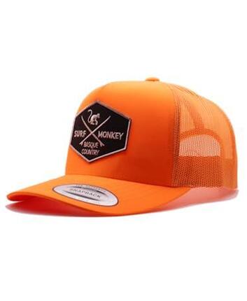 Casquette trucker - 6 panneaux / Adulte / Taille unique (Jaune fluo)