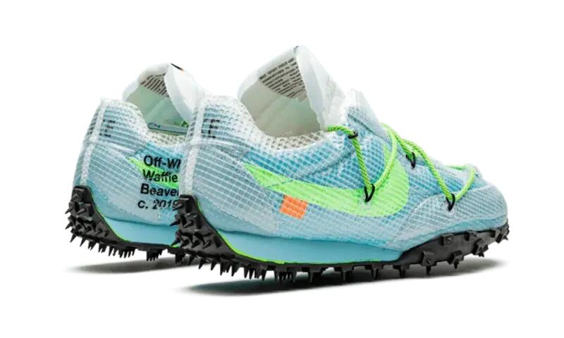 Running - schuhe - waffle racer off-white - vivid sky 3/4