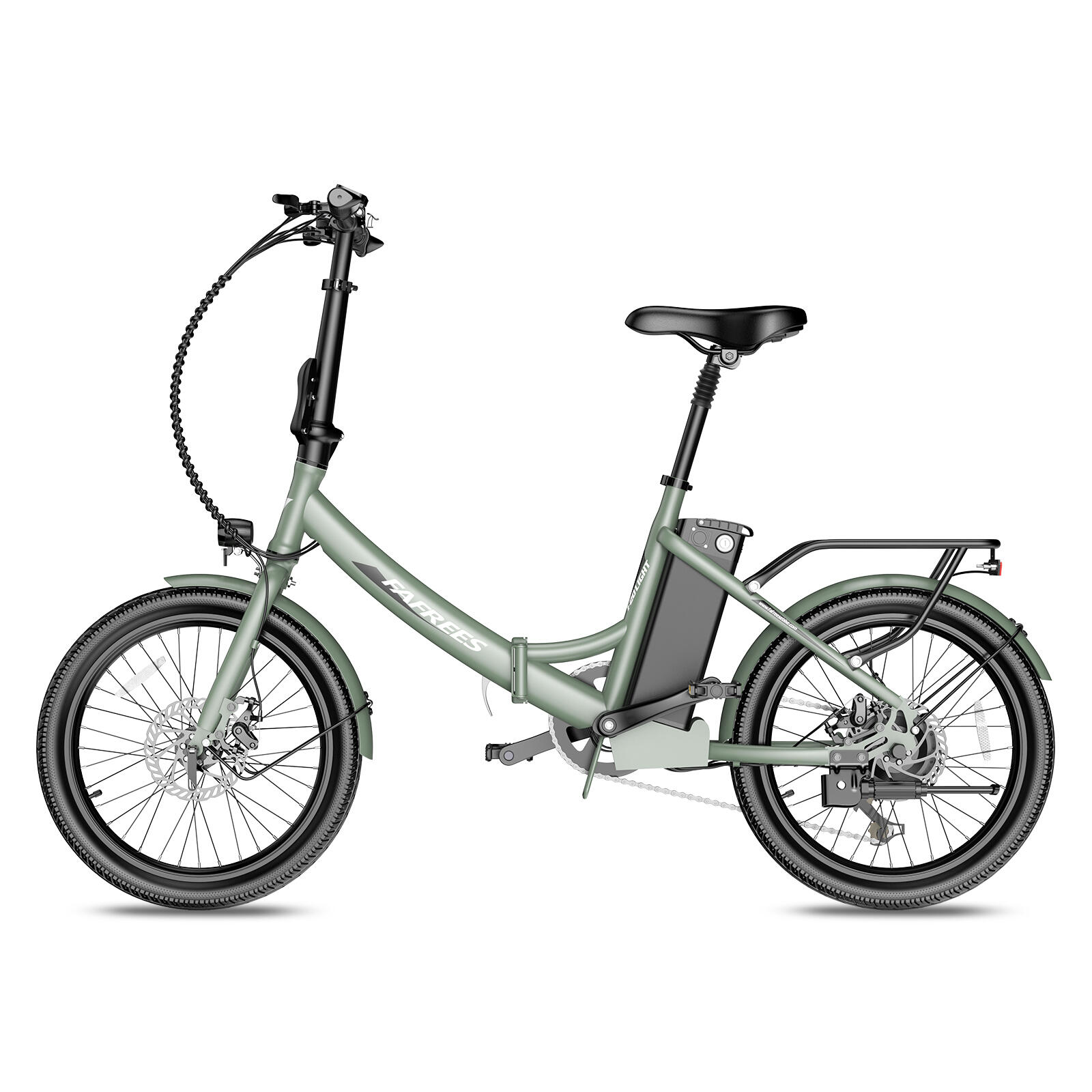 Bicicleta eléctrica plegable FAFREES F20Light, batería de 36 V y 20 Ah, 250W 2/7