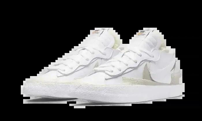 Calzado - Lifestyle - Blazer Low Sacai patent - Blanco/Sail 2/3