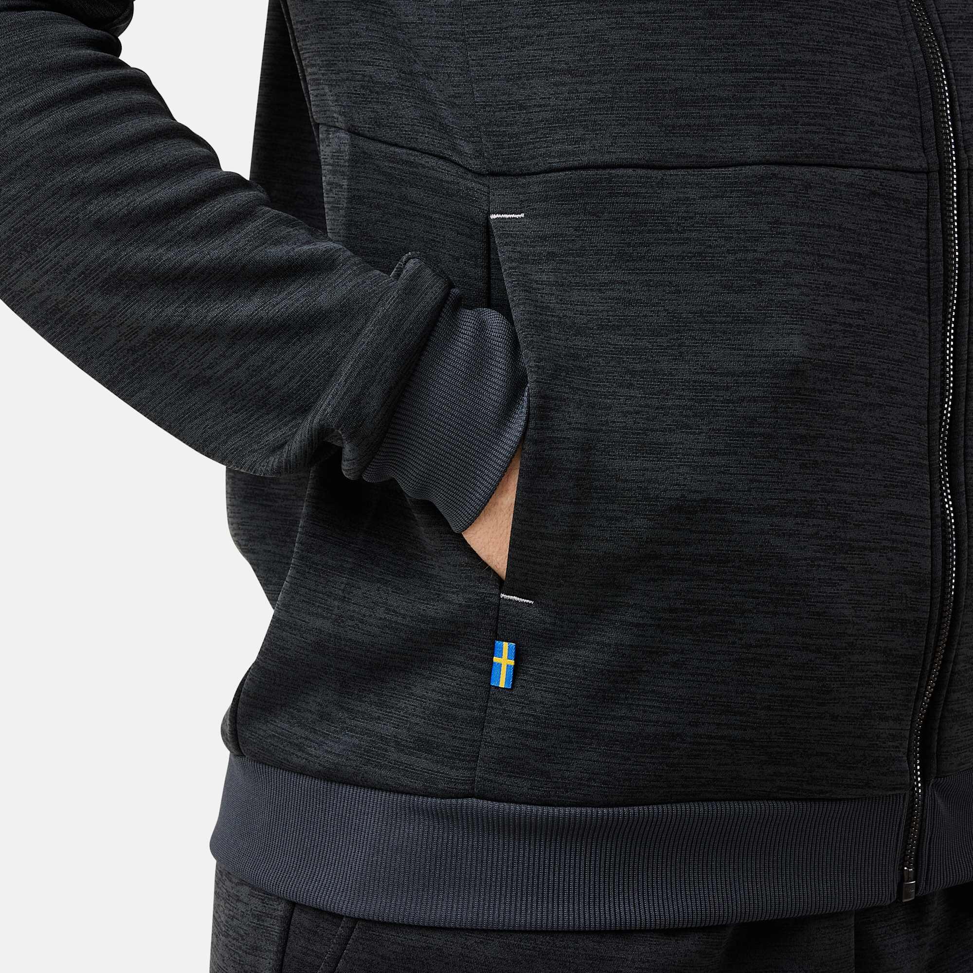 Felpa da allenamento da training da uomo Training Logo Zip Hood II 7/7