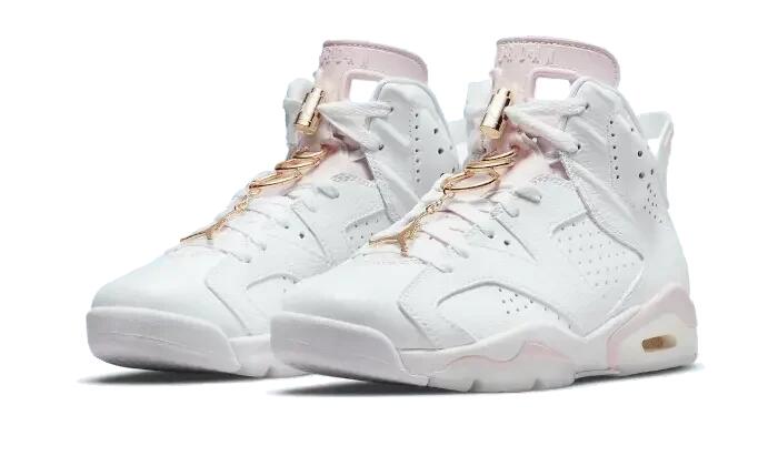 Jordan 6 Retro Gold Hoops Donna 2/3