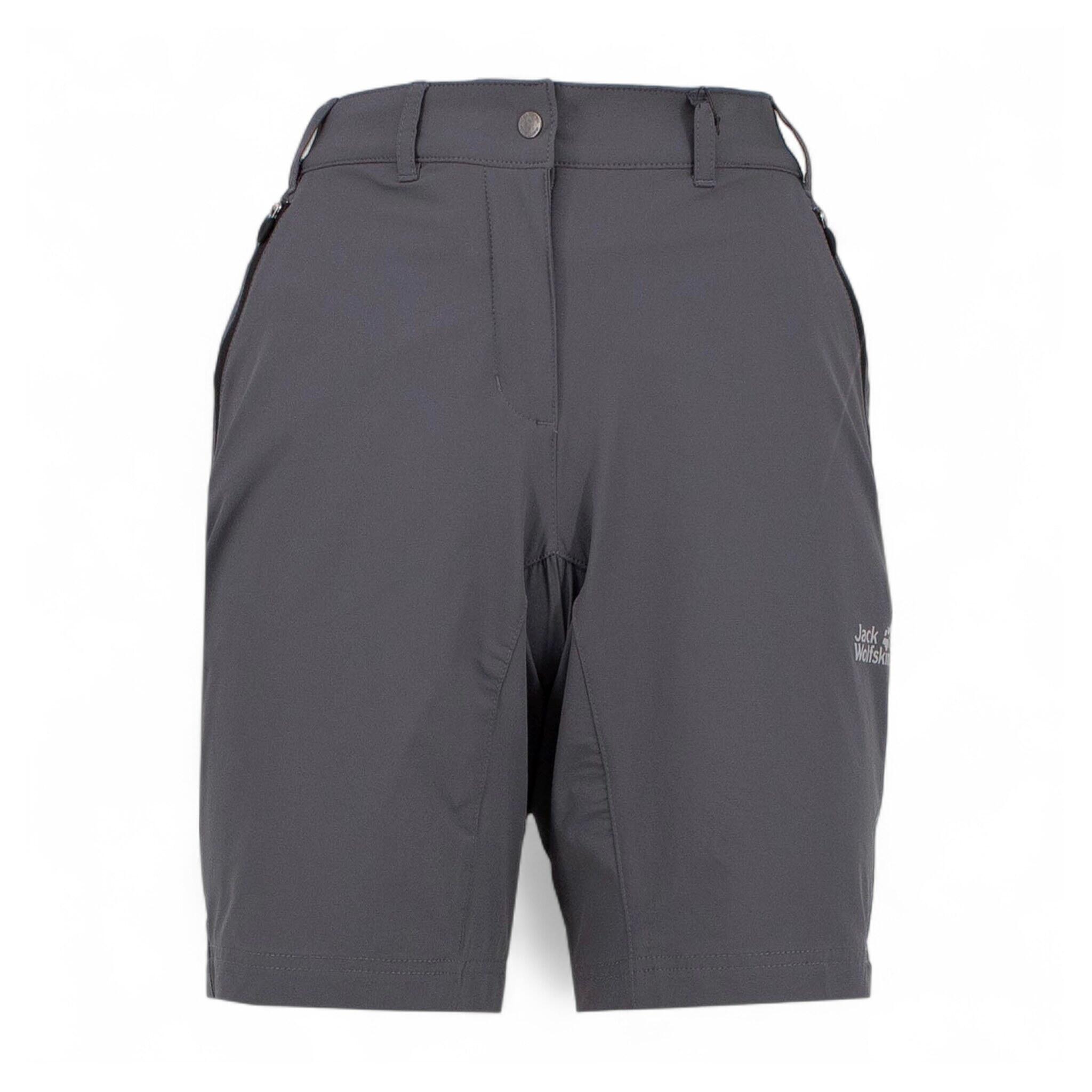 Shorts Delta in Grau 3/4