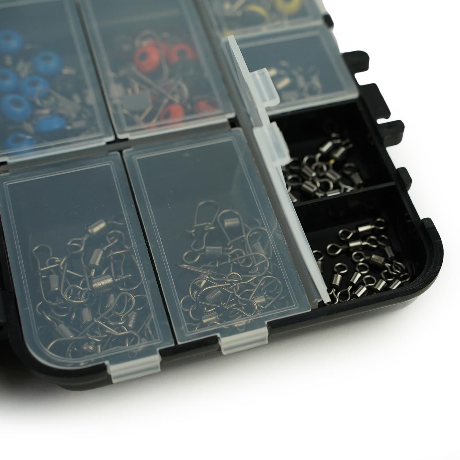 Haken & Wartelset 177-delig incl. Tacklebox 4/7