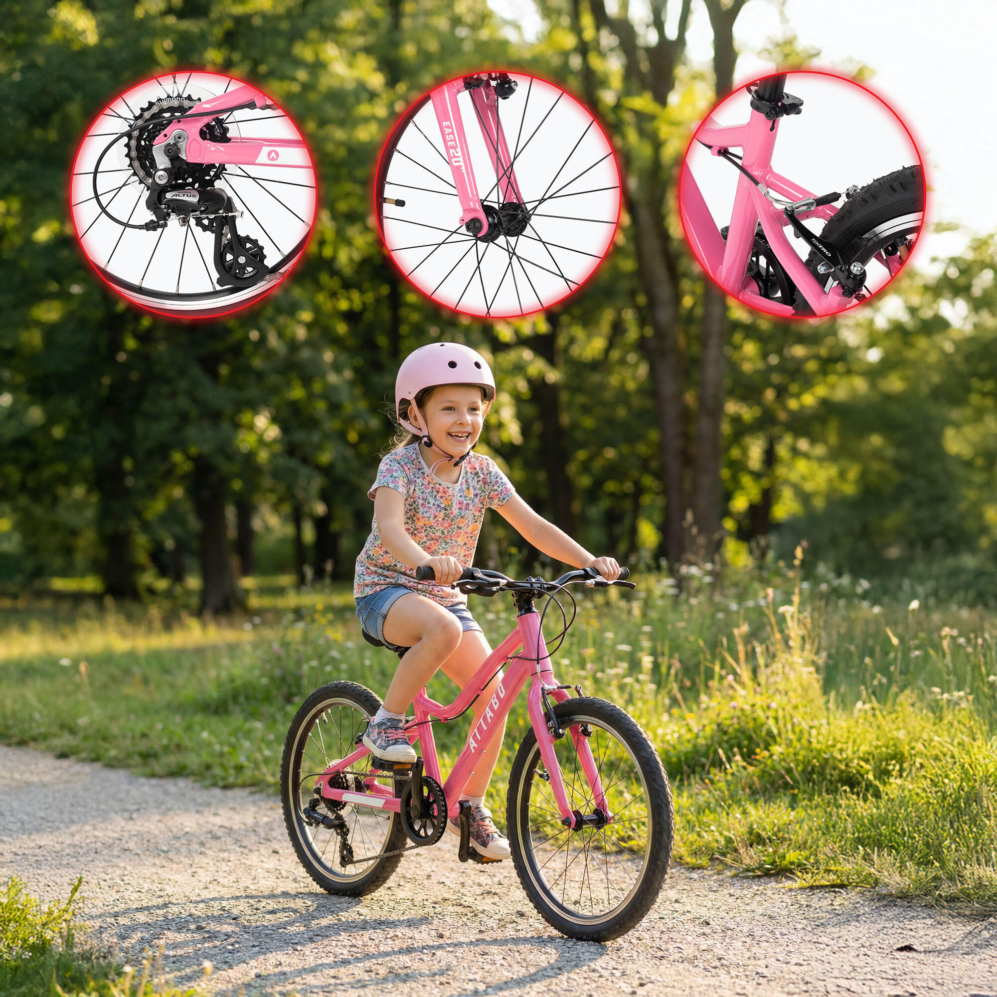 Bicicletta per bambini ATTABO EASE 20". 6/7