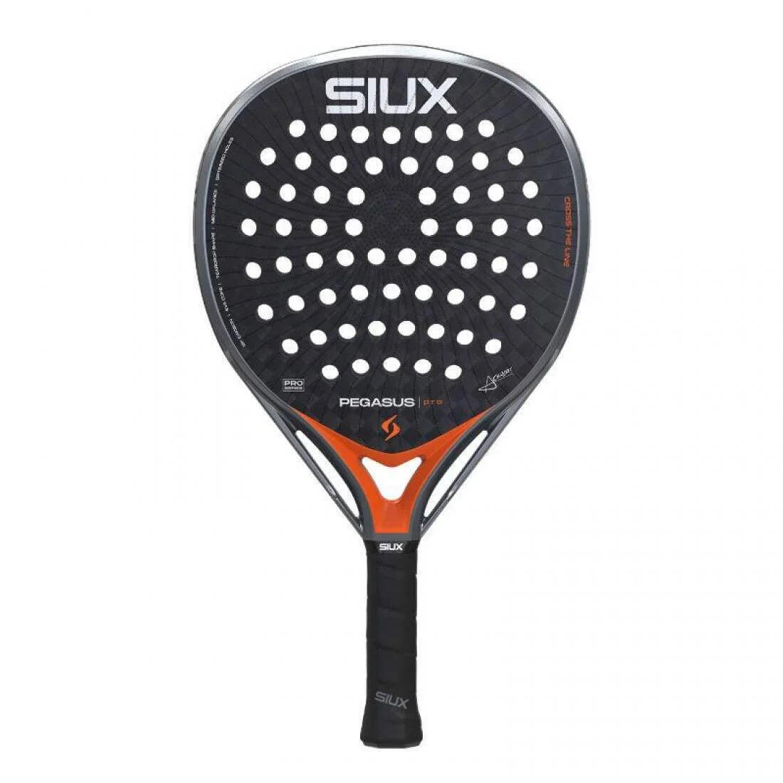 Siux - Racchetta da Padel Pegasus Pro 2026 Lava Orange livello professionale 6/7