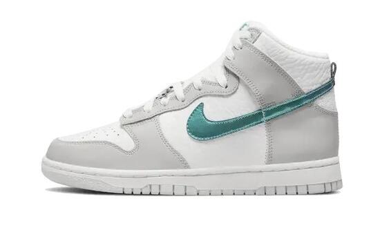 Zapatillas - Lifestyle - Altas piel - Dunk High - Blanco/Teal