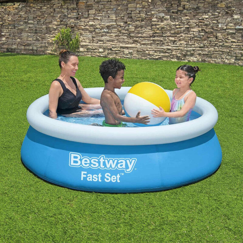 Piscina gonflabila, 183 x 51 cm, 940 l, auto-asamblare, albastra