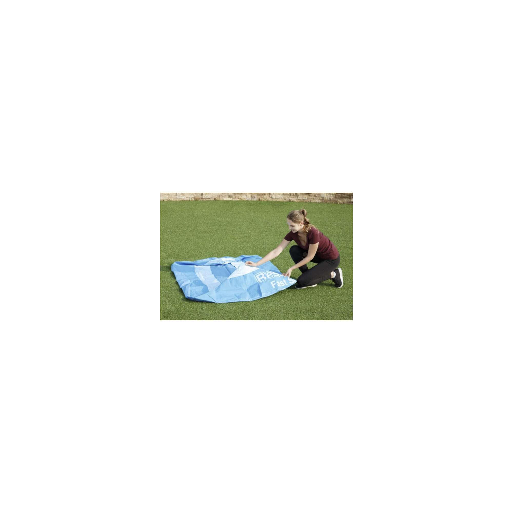 Piscina gonflabila, 183 x 51 cm, 940 l, auto-asamblare, albastra
