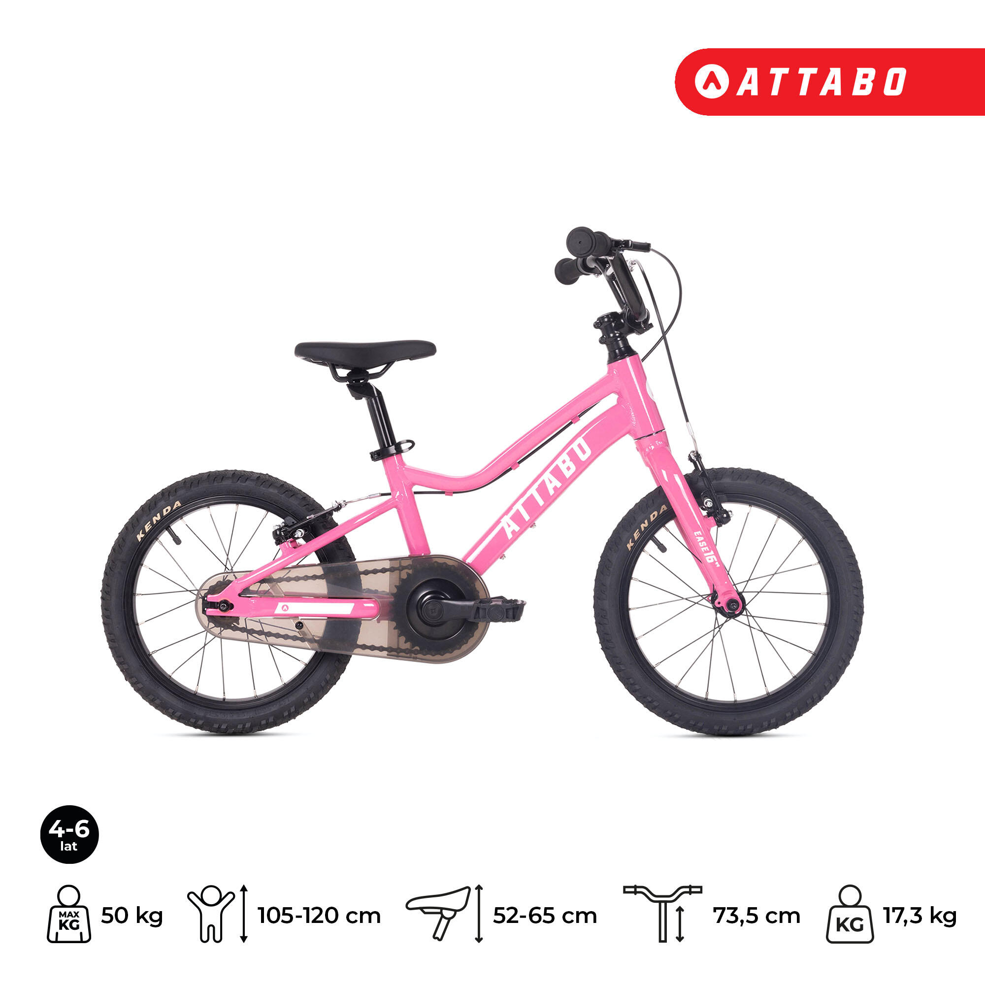 Bicicleta infantil ATTABO EASE 16" 2/7