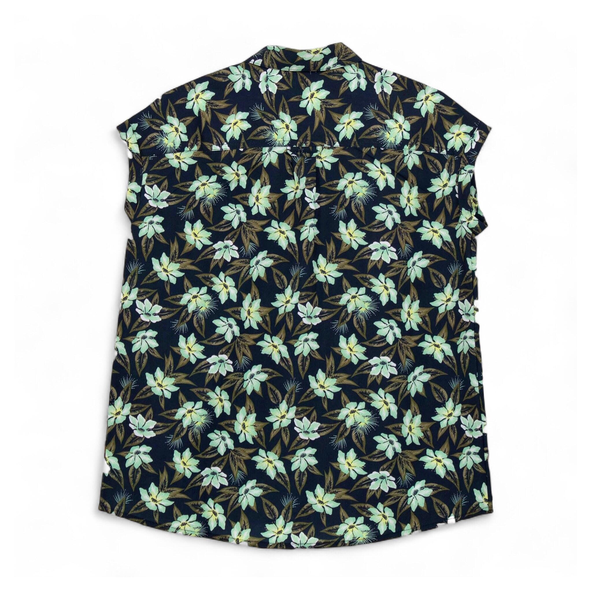Bluse Luena Shirt Damen Bluse Sportbluse Freizeithemd in Grün 3/3
