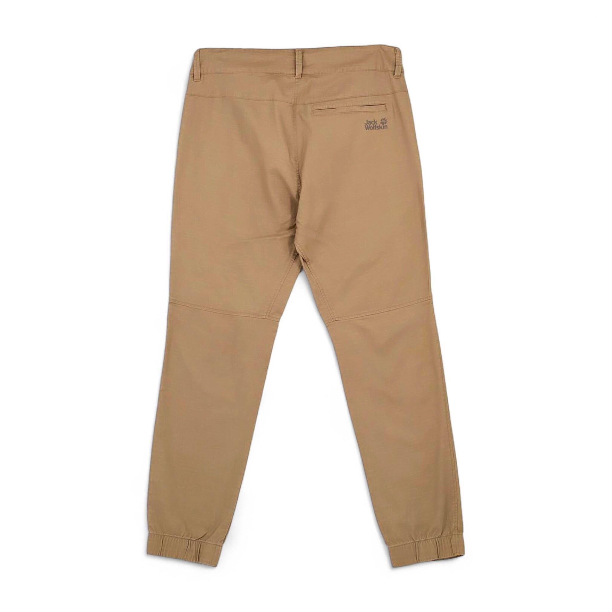 Wanderhose Cuffed Stoffhose in Braun 3/3