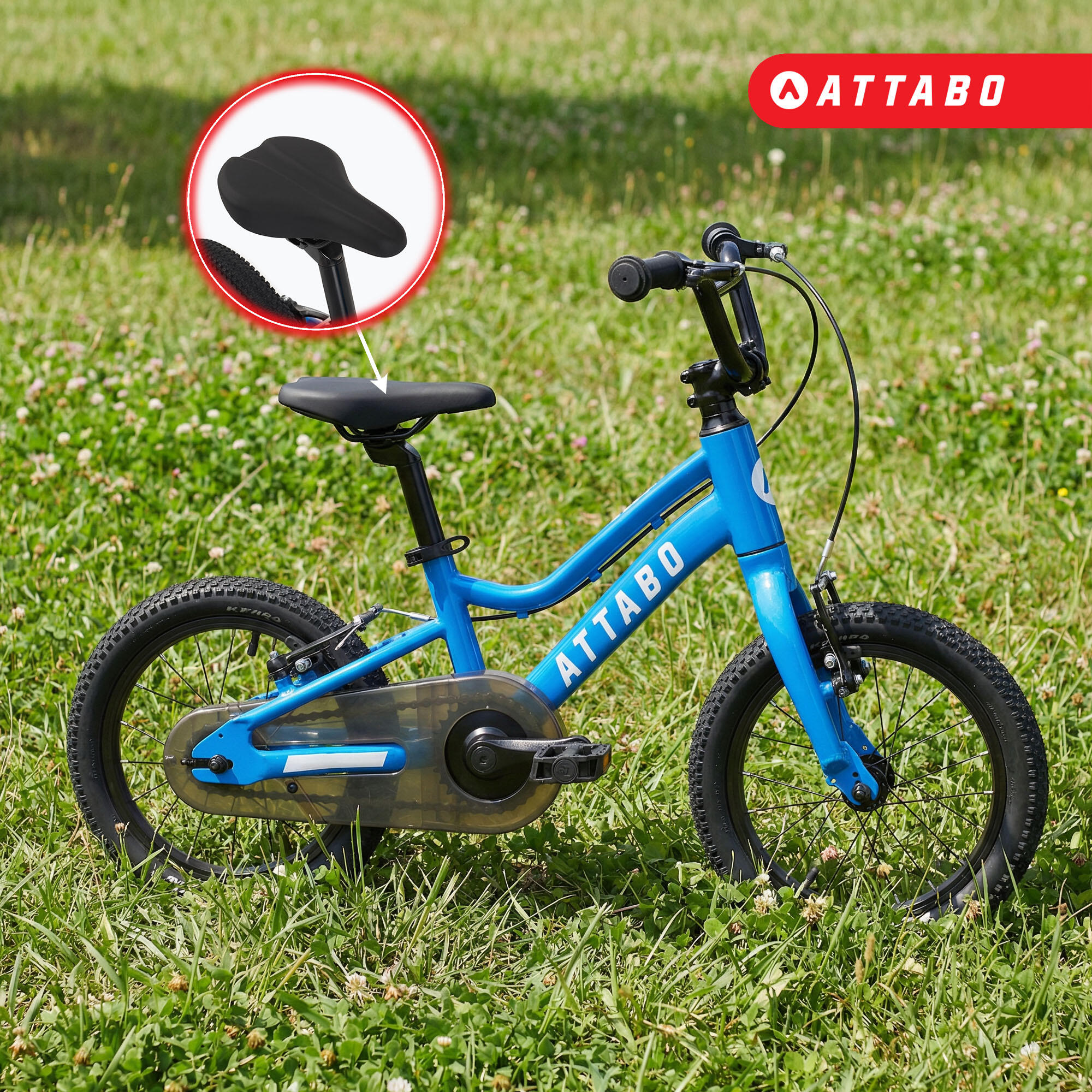 Bicicleta infantil ATTABO EASE 14" 4/7