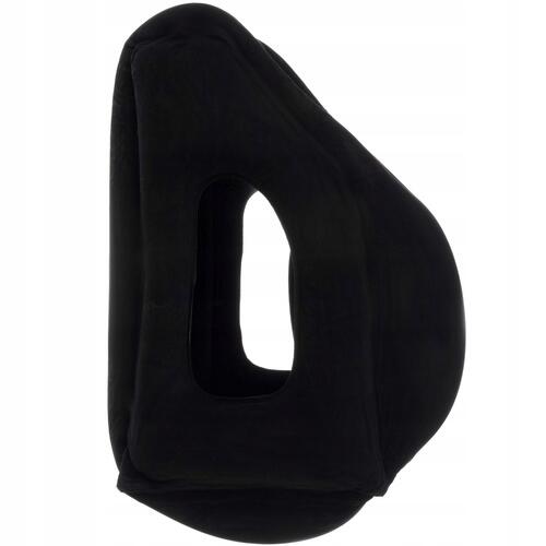 Perna gonflabila pentru calatorie, ergonomica, husa depozitare, 50 x 25 x 35 cm