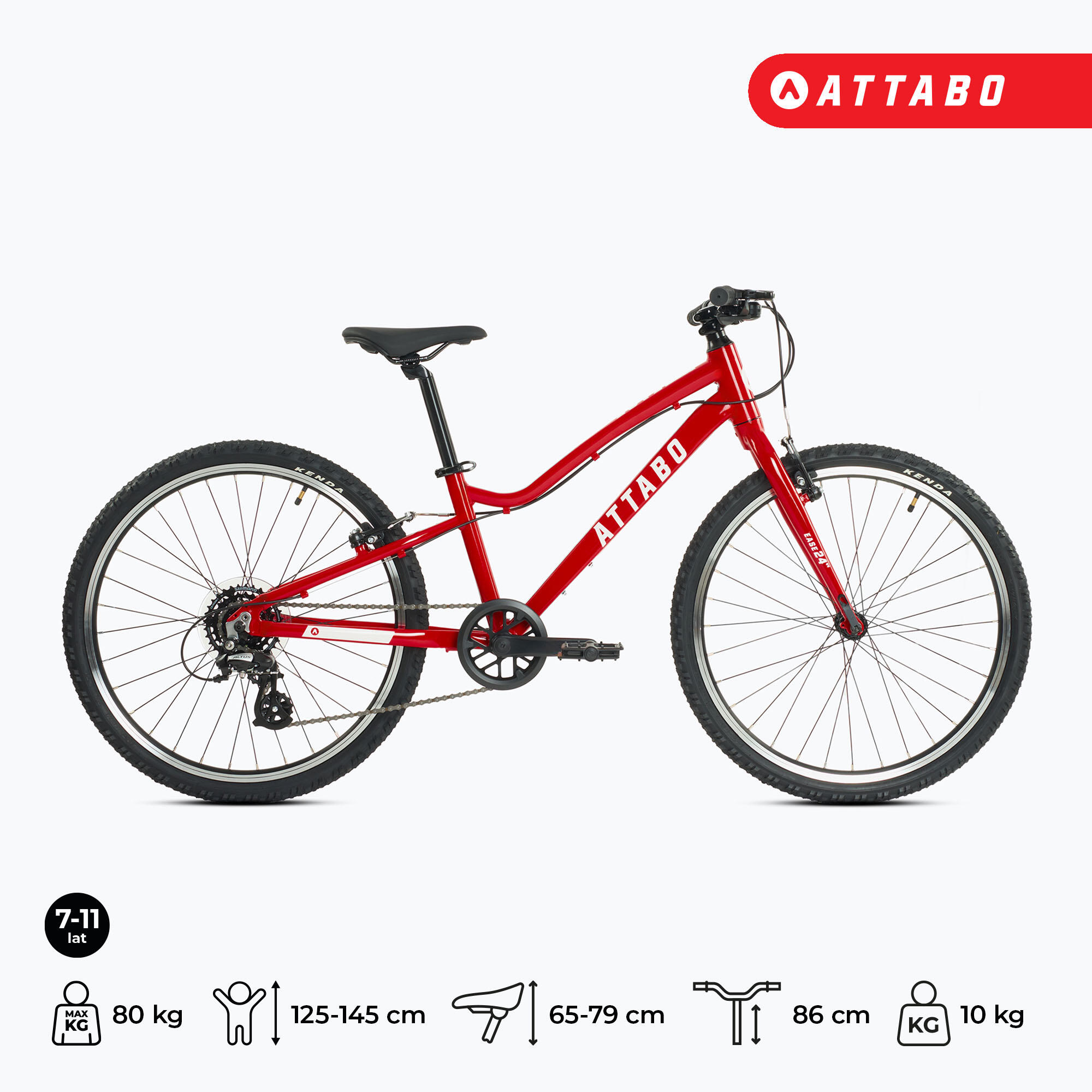 Kinderenfiets ATTABO EASE 24" 2/7