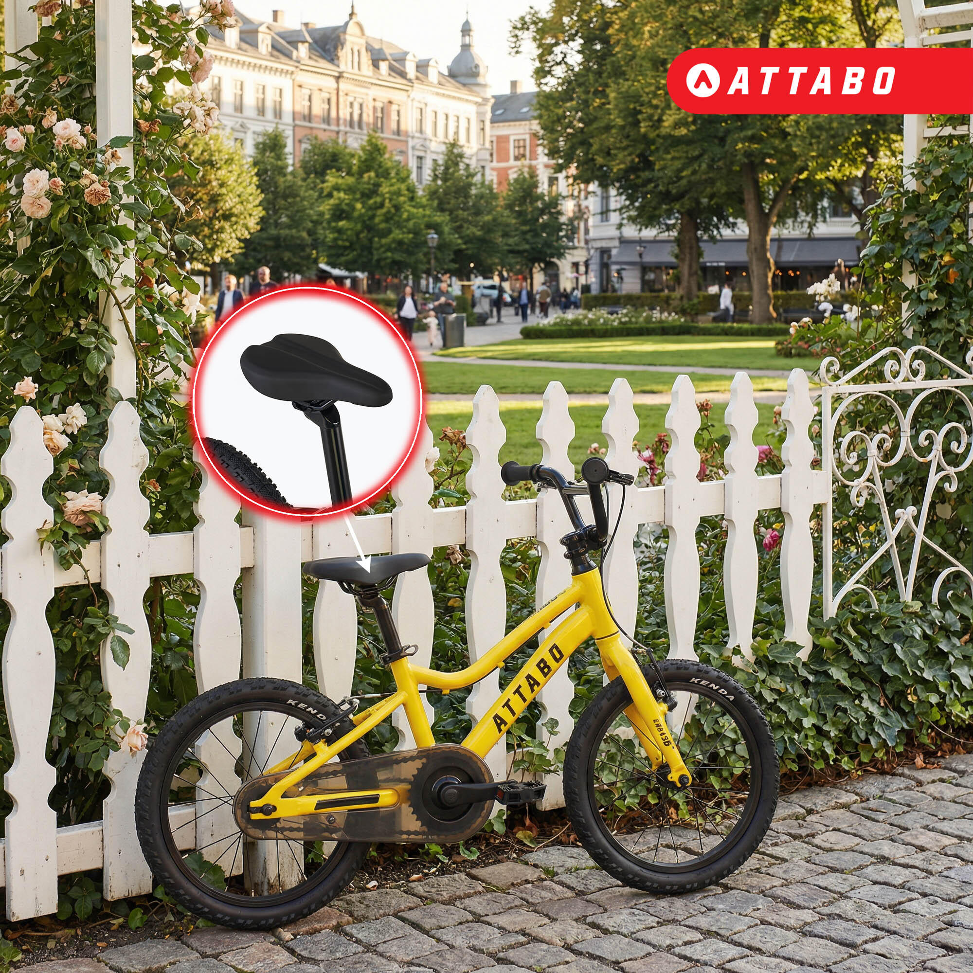 Bicicleta infantil ATTABO EASE 16" 7,3 kg 4/7