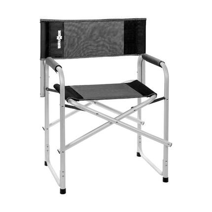 Brunner chaise pliante camping confort gris bravura