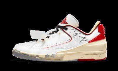 Jordan 2 Retro Low SP Off-White White Red