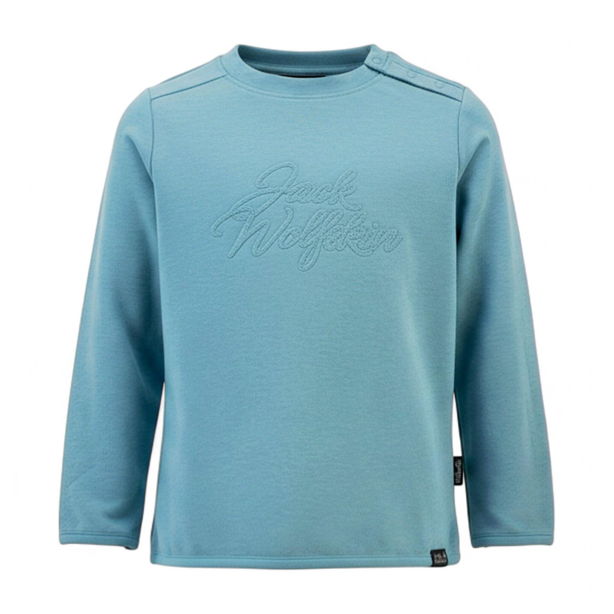 Sweatshirt Terrie Sweater Kids Pullover Kinder in Blau 1/2