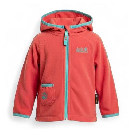 Sweatshirt Fleece Jacke Mini Nanuk 100 Kinder Pullover Sweatshirt in Rosa