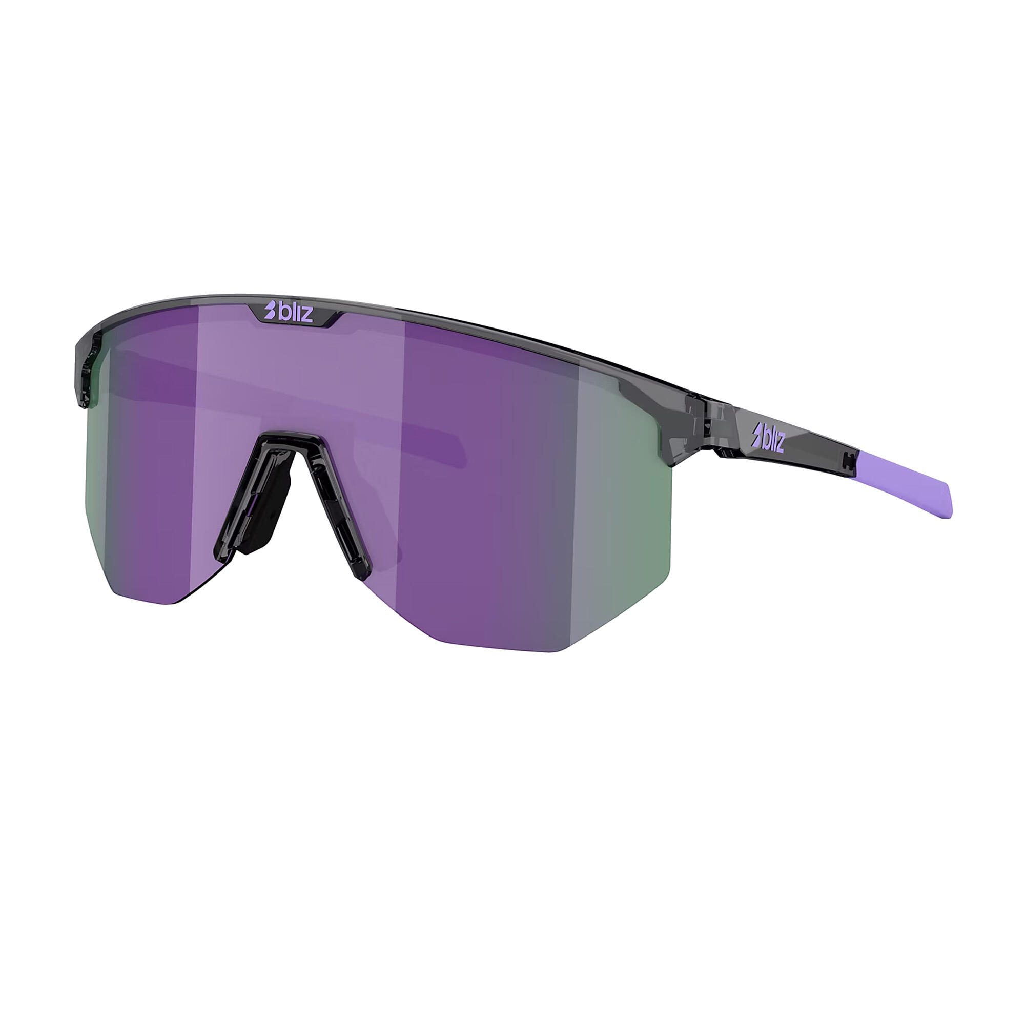 Bliz Hero Small Brille Schwarz Kristall/Purpur 6/6