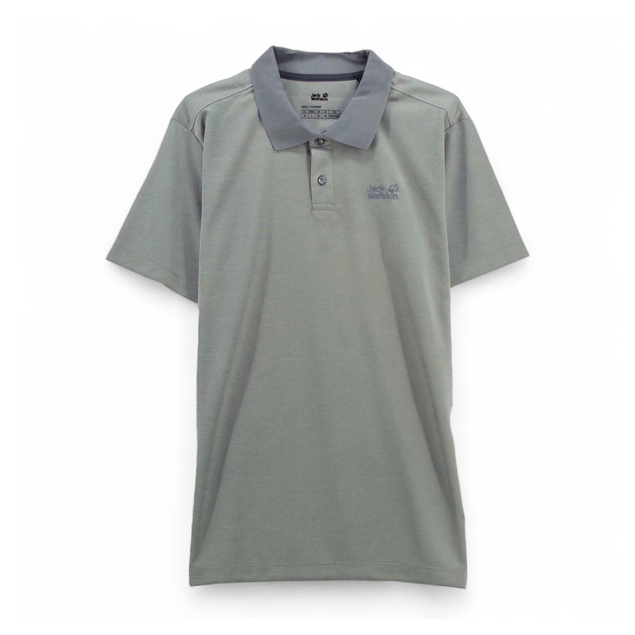 Polo Shirt Tech Pique Polo Shirt Herren T-Shirt Sport-Polo Shirt in Grün 2/3