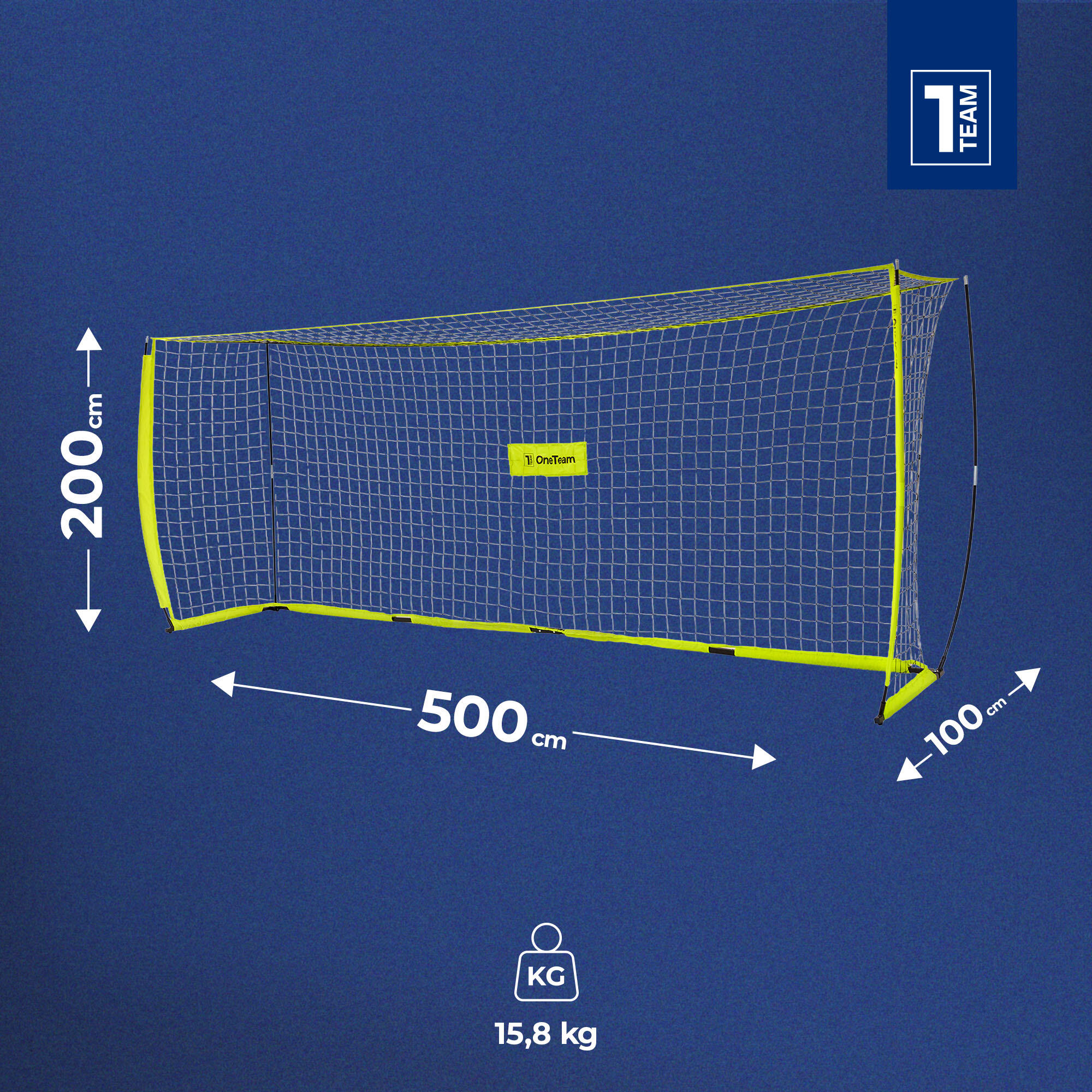 Bramka OneTeam Flex Square 500 x 200 cm 2/7