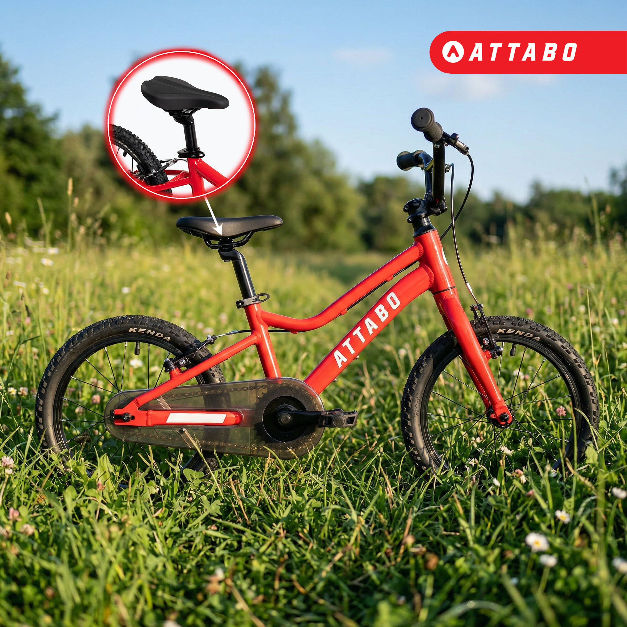 Bicicleta infantil ATTABO EASE 16" 4/7