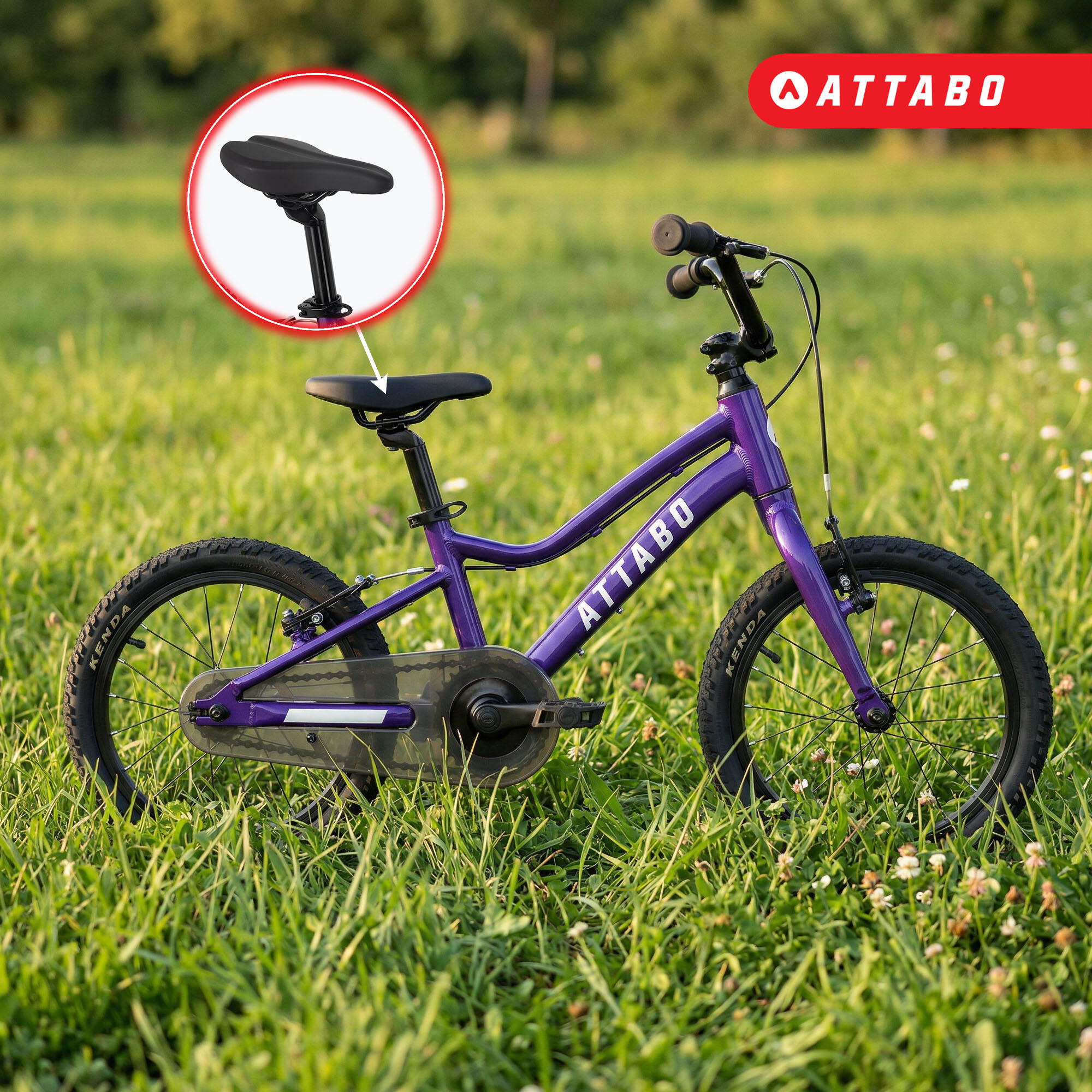 Bicicleta infantil ATTABO EASE 16" 4/7