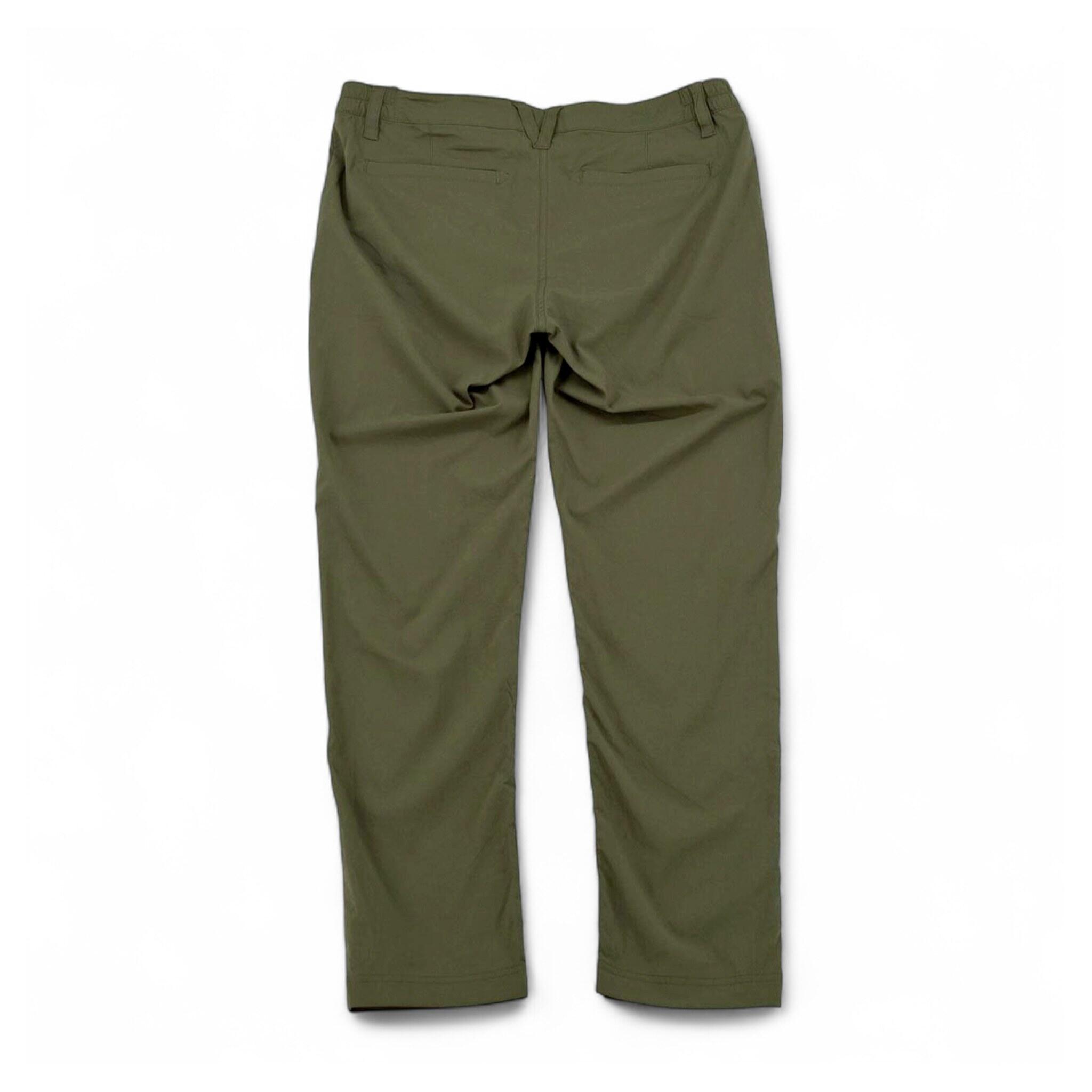 Wanderhose Roll-Up Outddor in Grün 3/4