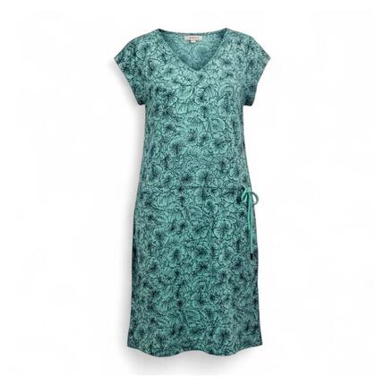 Kleid Röcke Dress Aop Blumen in Blau