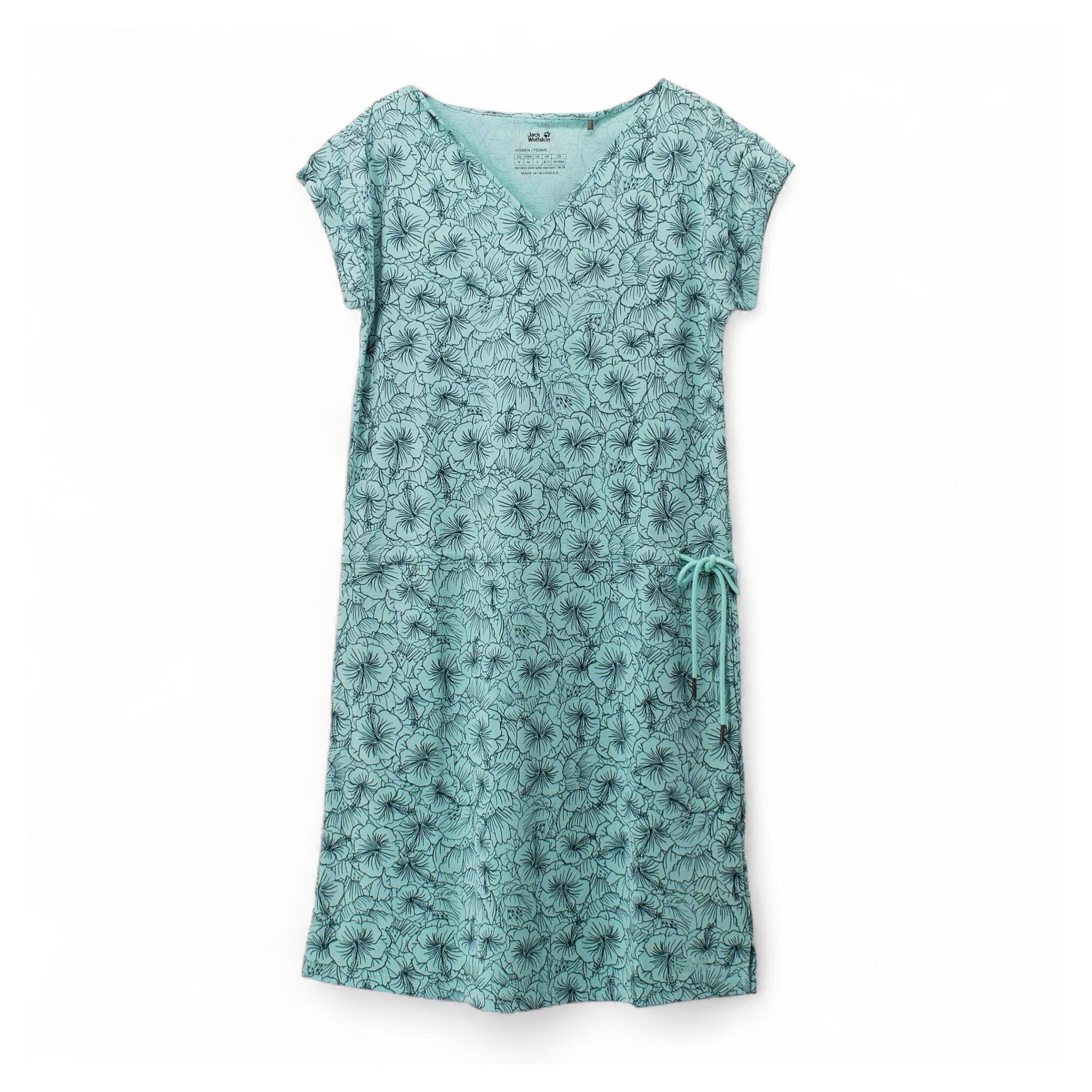 Kleid Röcke Dress Aop Blumen in Blau 2/3