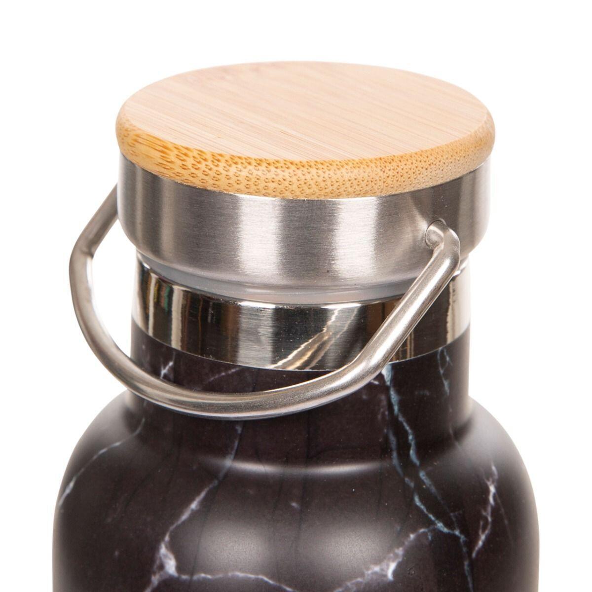 Thermosflasche "Breen", 550ml Damen und Herren Schwarz 2/5